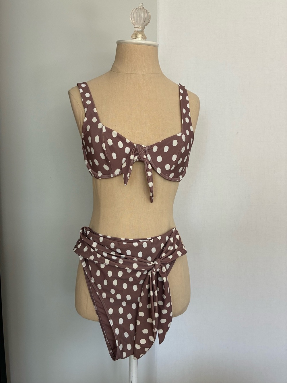 Abercrombie & Fitch Polka Dot Bikini Set